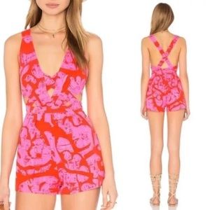 Free People La Vida strappy romper